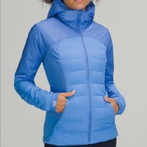 Down for It All Jacket in Blue Nile size 12